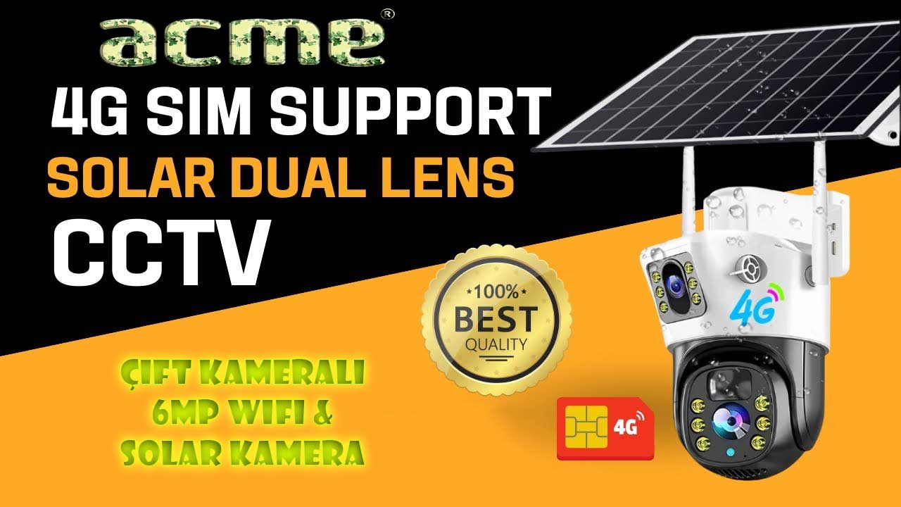 O-Kam Pro Kablosuz Ve Solar 4g Kamera Toptan Satış